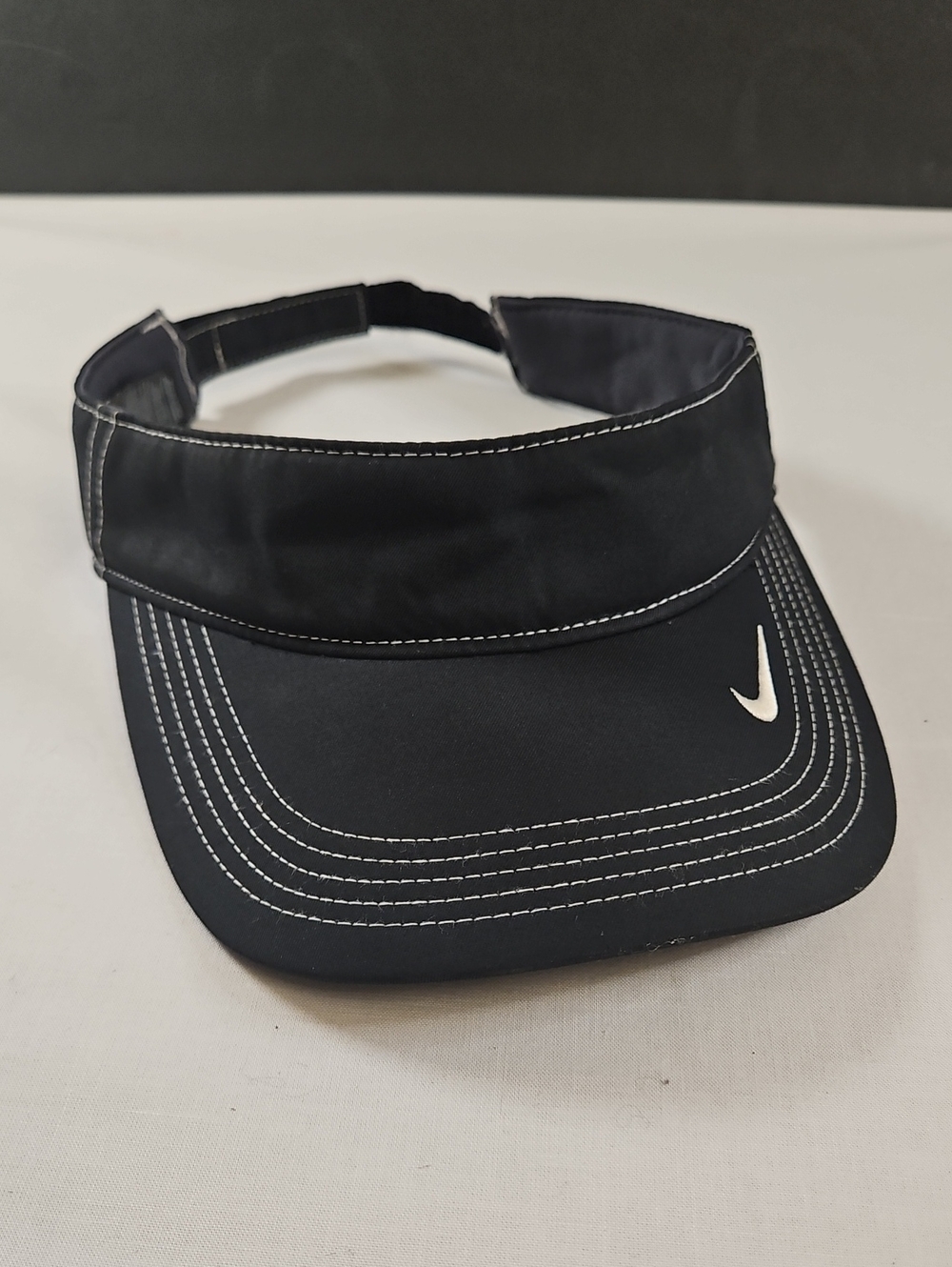 Nike Golf Black Visor, Adjustable